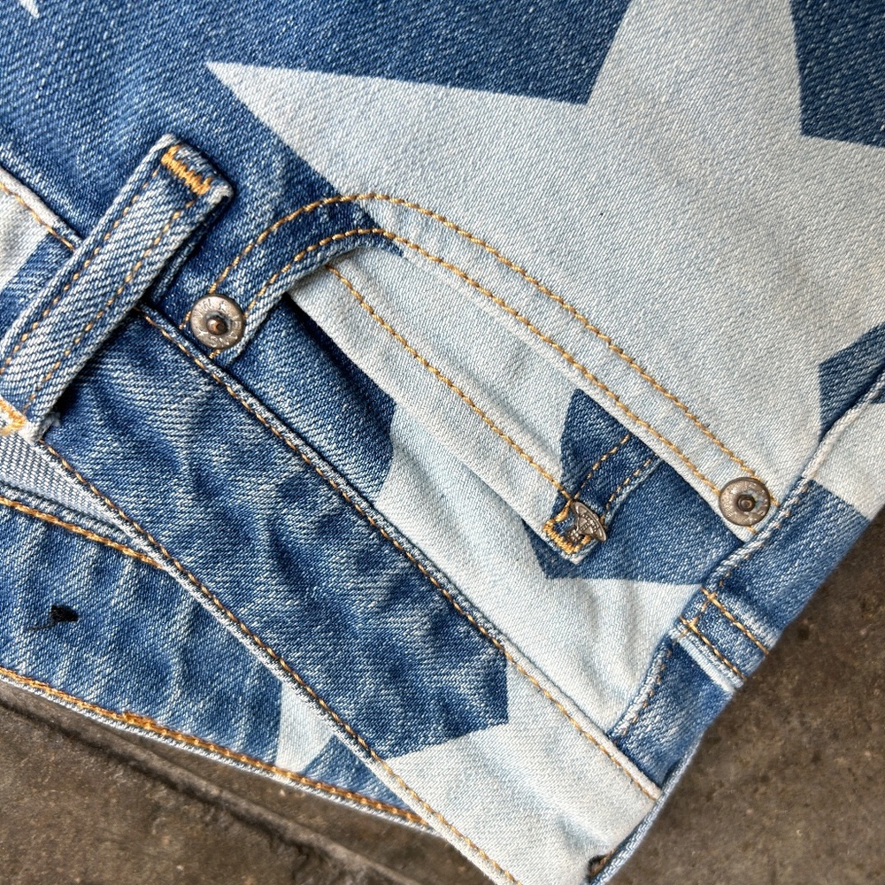 Vivienne Westwood New Anglomania Vintage Rare Star Jeans skinny fit - Picture 12 of 16